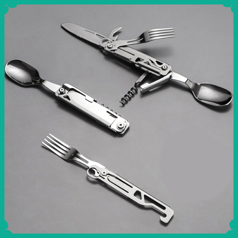 Multi-function Camping Fork Sp - Camping Cooking Kit Box review and price