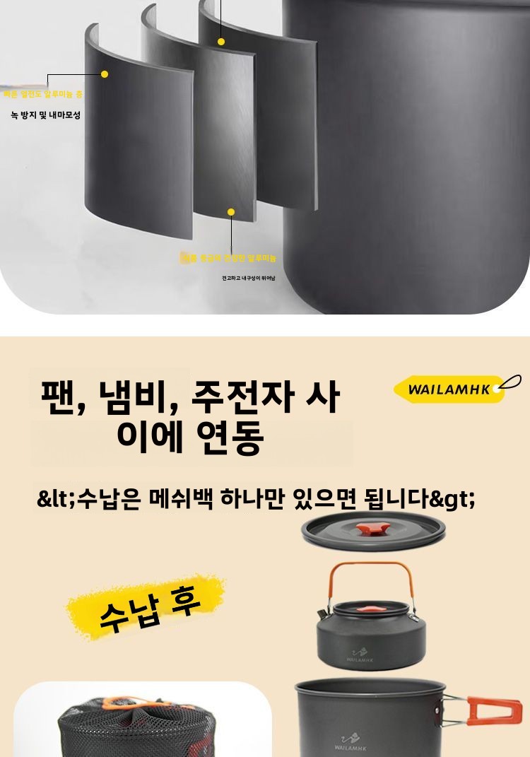 Outdoor Camping Cookware Set P - Nesting Camping Cooking Set review and price