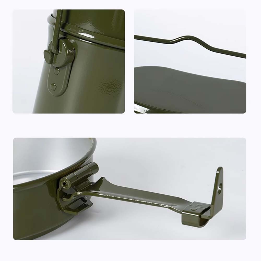 TARKA Camping Lunch Box Army C - Camping Cooking Kit Box review and price