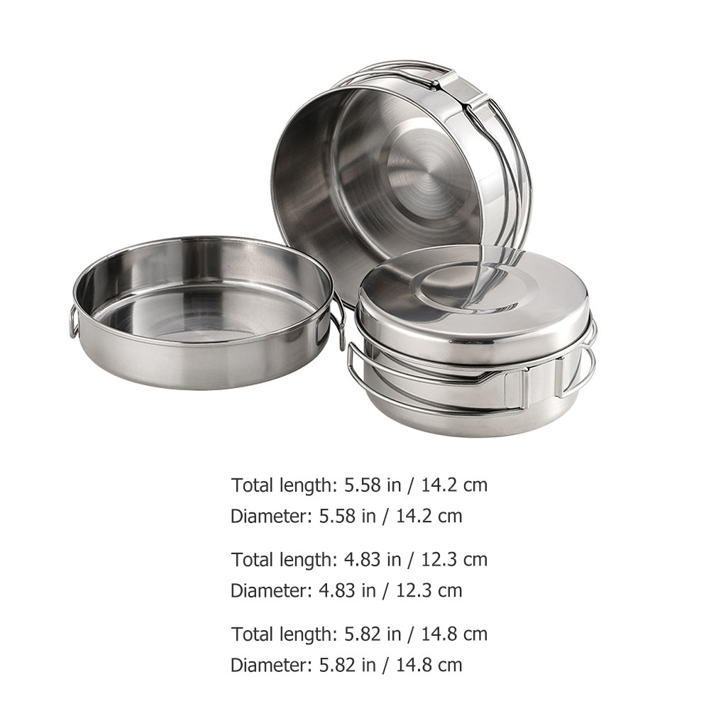 1Set Outdoor Stainless Steel C - Camping Cooking Sets review and price