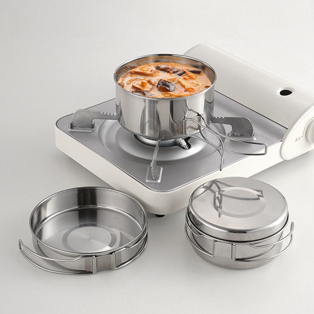 1Set Outdoor Stainless Steel C - Camping Cooking Sets review and price