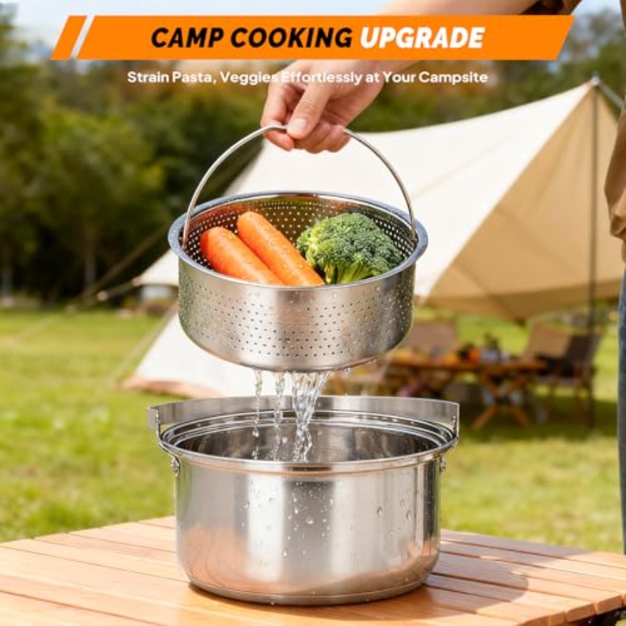 Camping Cookware Set, Lightwei - Nesting Camping Cooking Set review and price