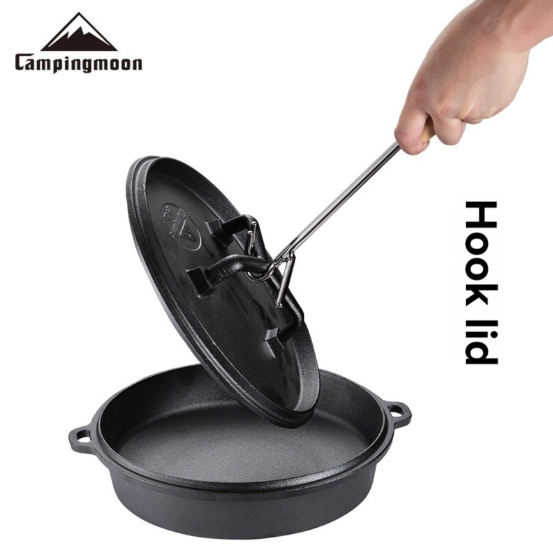 MS-34 Outdoor Camping Stainles - Camp Dutch Oven Cast review and price
