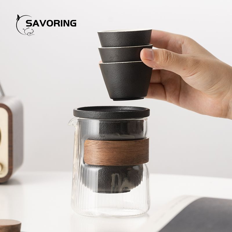 Simple Chinese Ceramic Tea Set - Camping Cooking Sets review and price