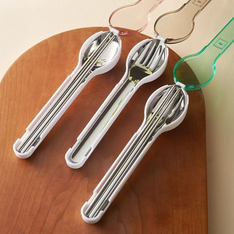Portable Cutlery Set with Stor - Camping Cooking Knife review and price