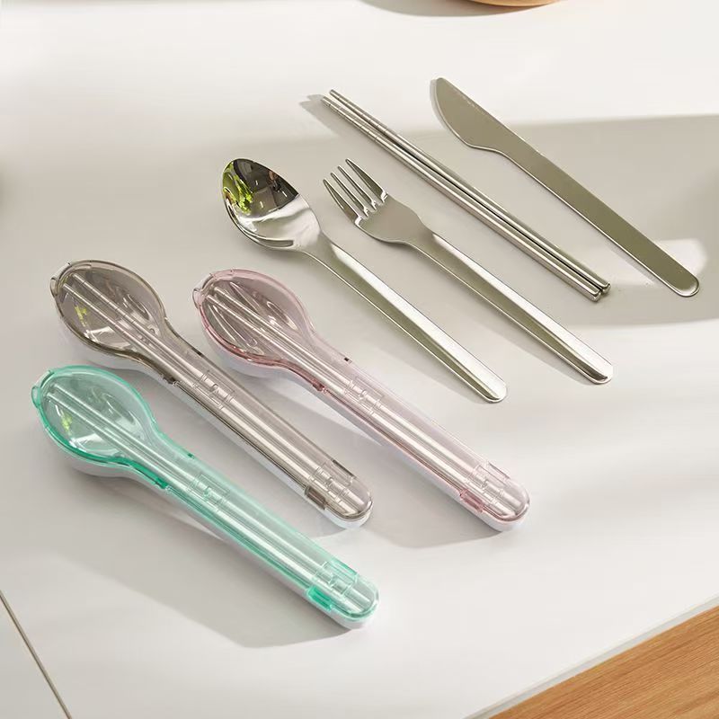 Portable Cutlery Set with Stor - Camping Cooking Knife review and price