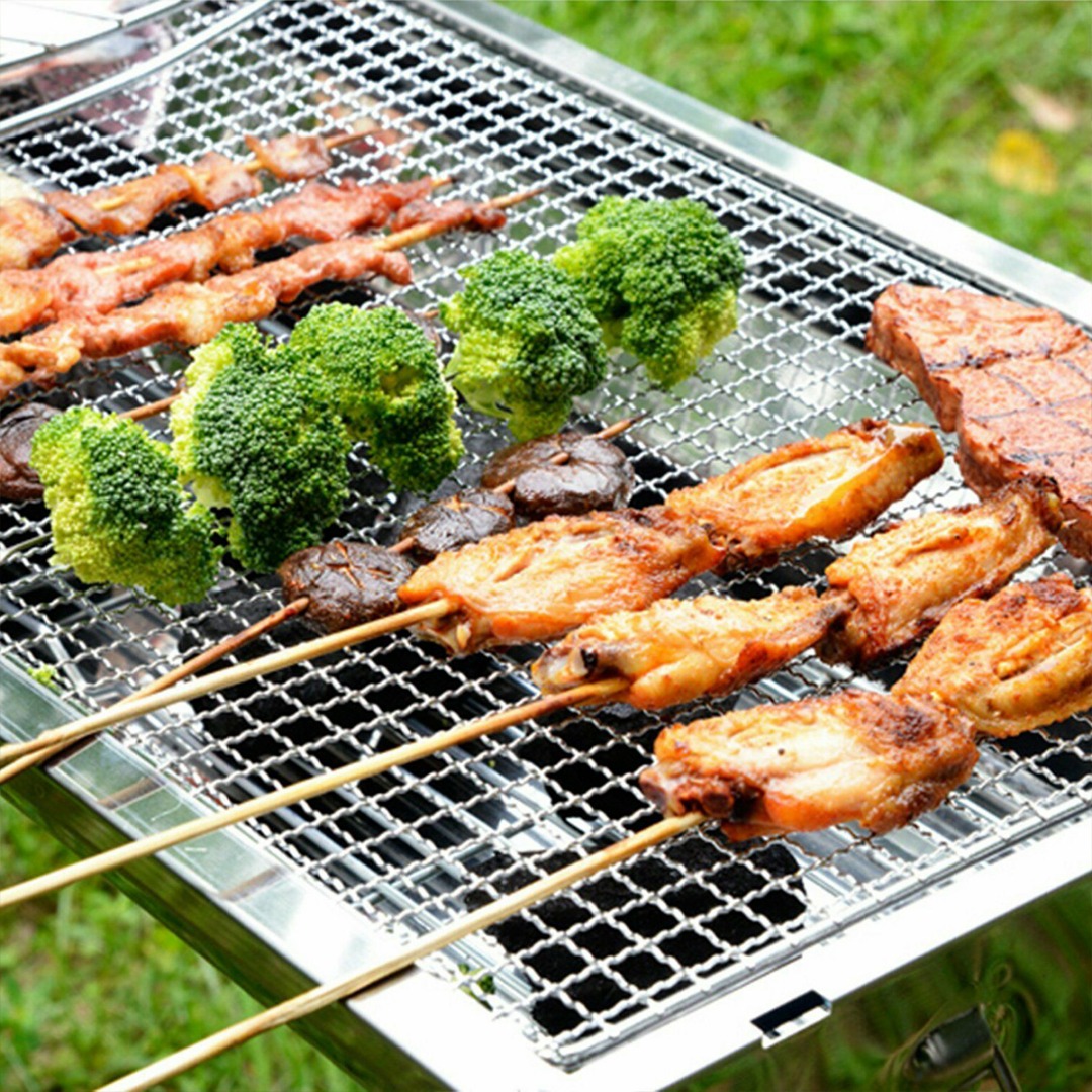 1pcs/2pcs 50 * 38cm BBQ Grill  - Camping Cooking Griddle review and price