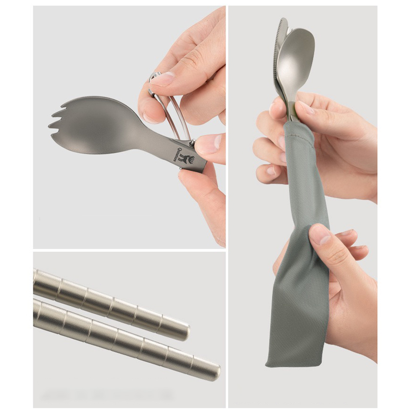 Camping Titanium Spork Spoon O - Camp Spork Set review and price