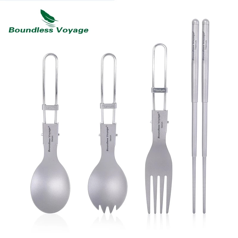 Titanium Camping Tableware Por - Camp Spork Set review and price