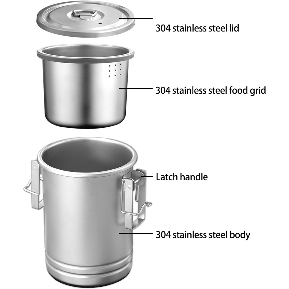 Camping Cooking Nested Pot Set - Nesting Camping Cooking Set review and price