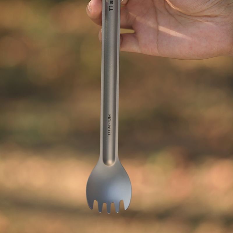 Tiartisan Pure Titanium Cutler - Camp Spork Set review and price