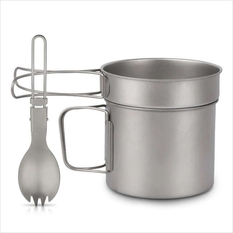 Lixada Ultralight Titanium Coo - Camp Spork Set review and price