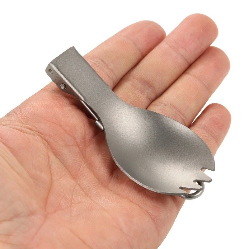 Lixada Ultralight Titanium Coo - Camp Spork Set review and price