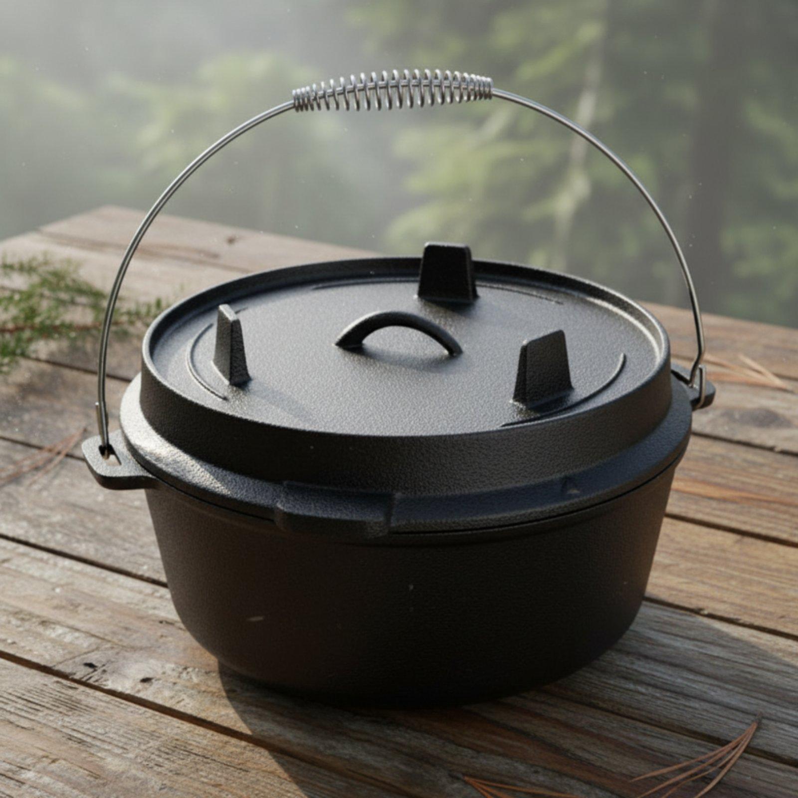 Outdoor Cast Iron Dutch Oven U - Camp Dutch Oven Cast review and price