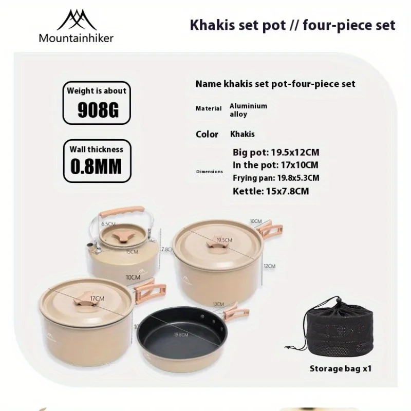 Mountainhiker new set pot kett - Camping Cooking Cupboard review and price