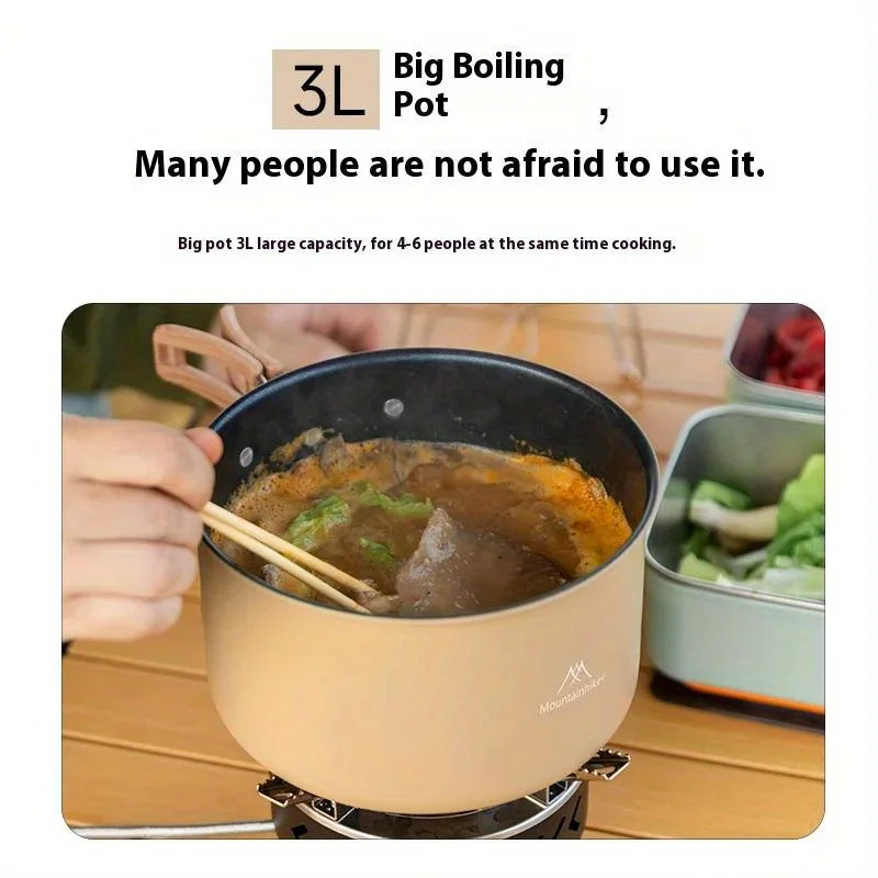 Mountainhiker new set pot kett - Camping Cooking Cupboard review and price