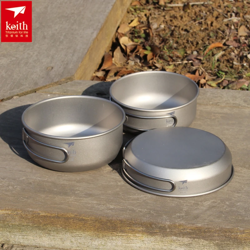 Keith 3PCS Titanium Cookware P - Camping Cooking Griddle review and price