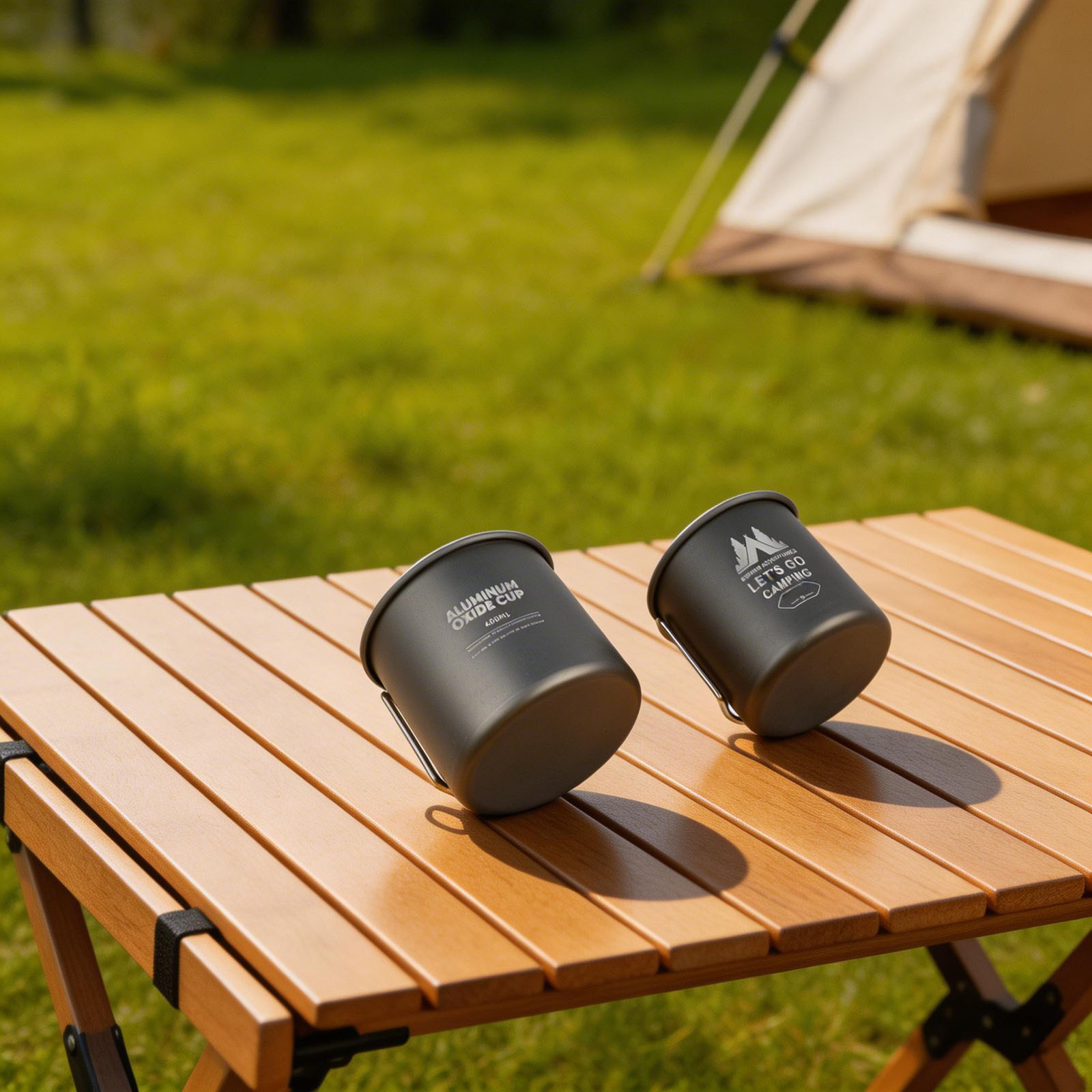 Aluminum Alloy Camping Mug Set - Nesting Camping Cooking Set review and price