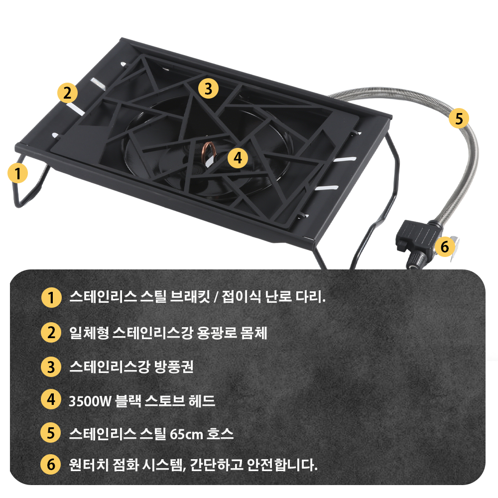 Pandatour Camping IGT Stove 65 - Camping Cooking Gazebo review and price