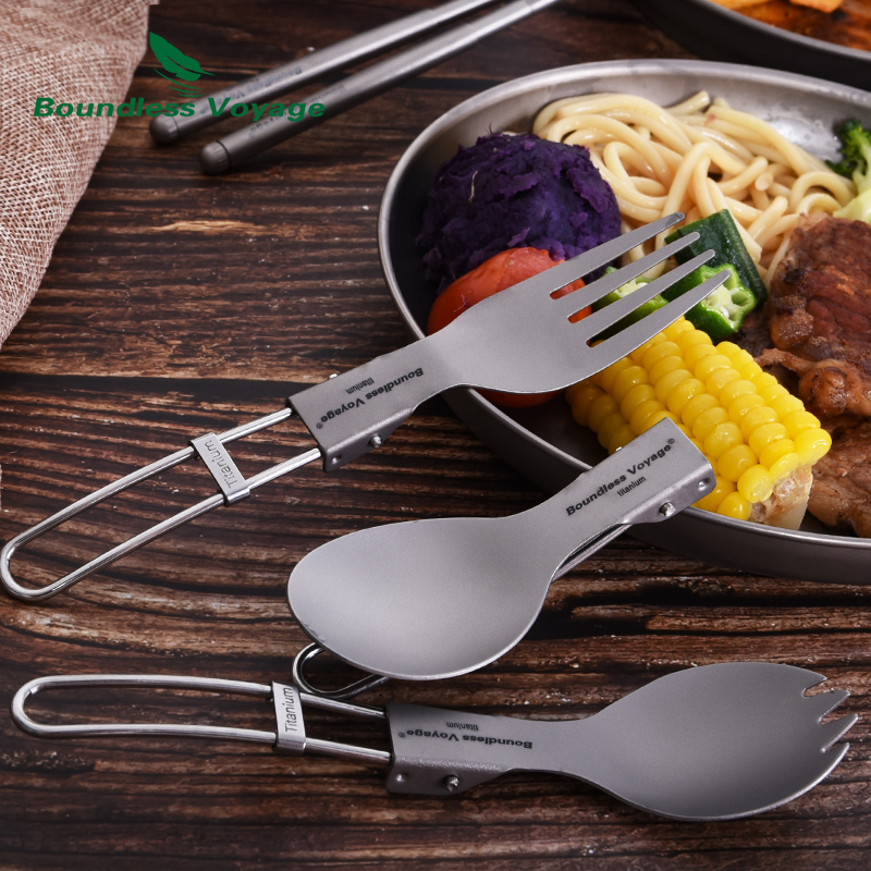 Boundless Voyage Titanium Camp - Camp Spork Set review and price