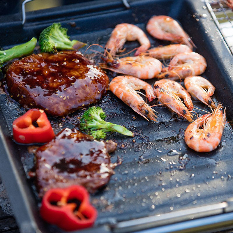 Outdoors Thick Square Grill Pa - Camping Cooking Griddle review and price