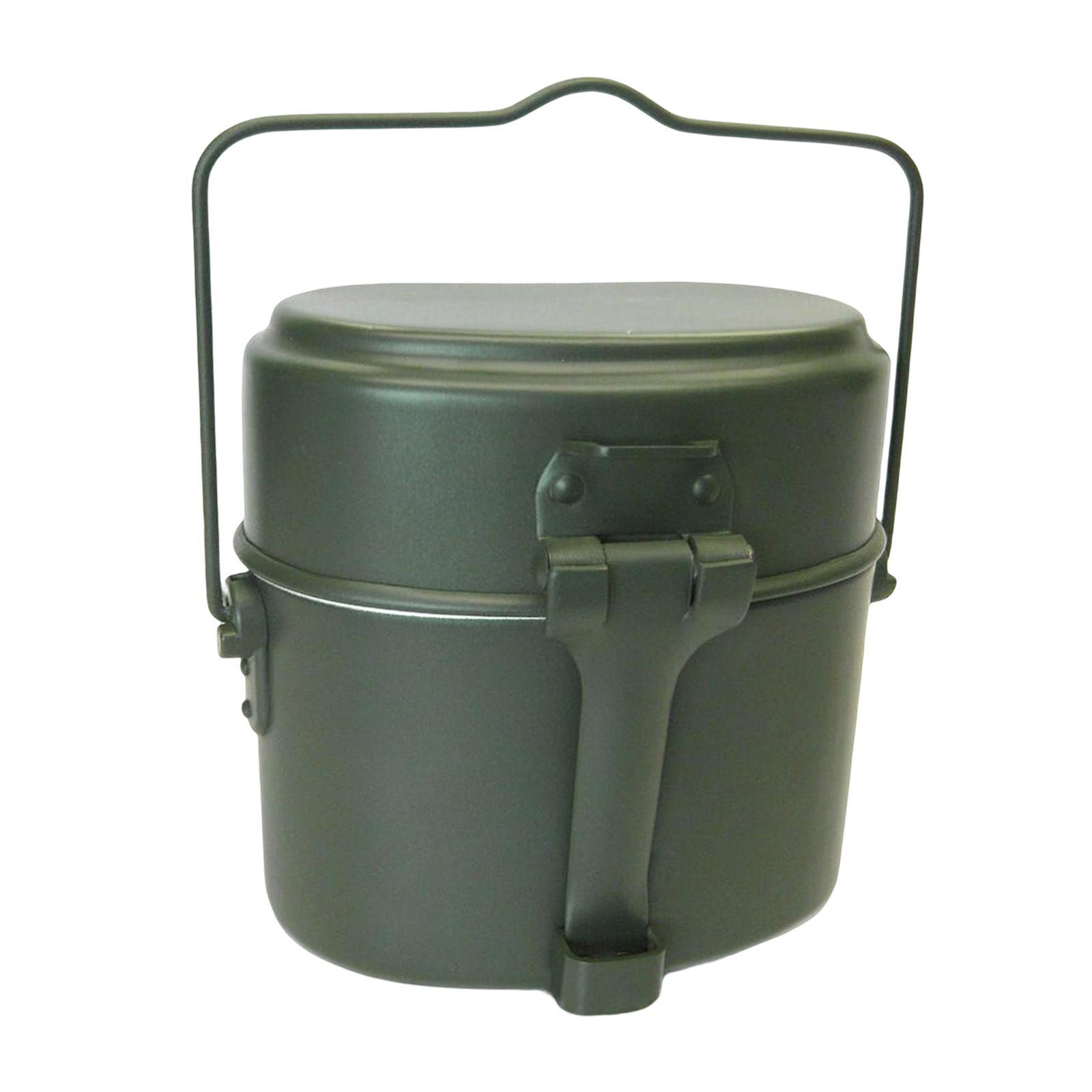 3Pcs/Set Lunch Box Aluminum Po - Camping Cooking Kit Box review and price