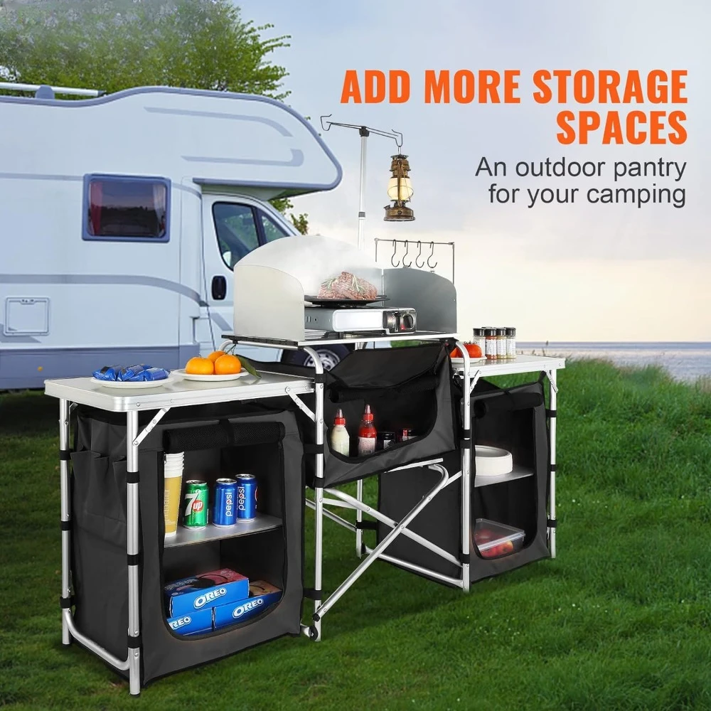 A Camping Kitchen Table, Foldi - Camping Cooking Cupboard review and price
