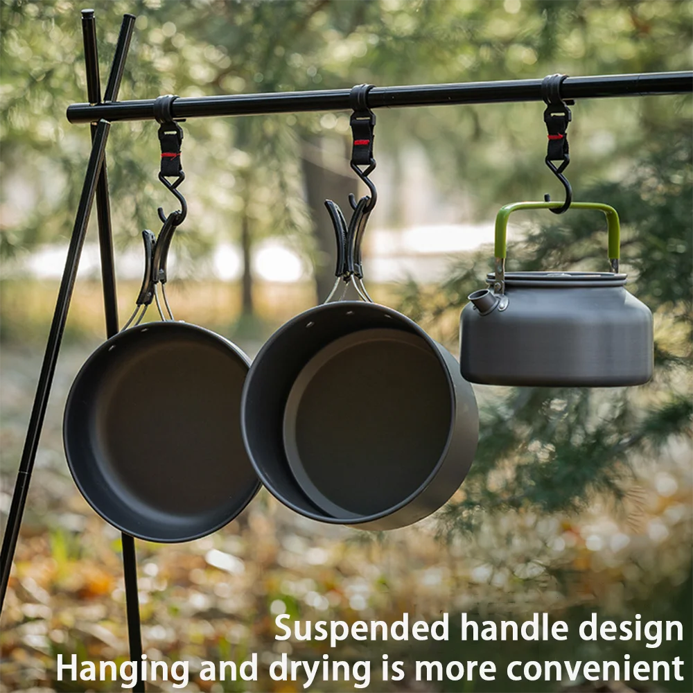 Large Capacity Non-Stick Campi - Nesting Camping Cooking Set review and price