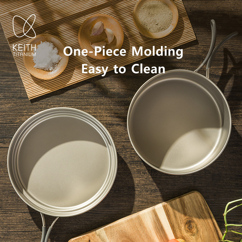 Keith Titanium Pot Set Outdoor - Nesting Camping Cooking Set review and price