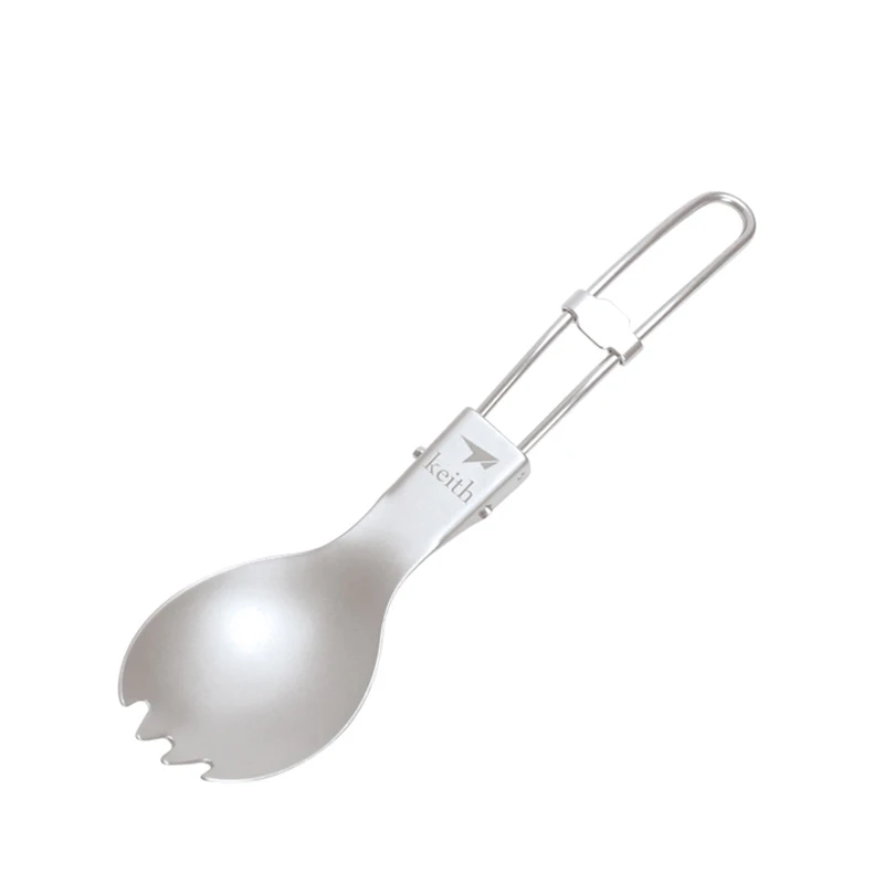 Keith Outdoor Titanium Folding - Camp Spork Set review and price