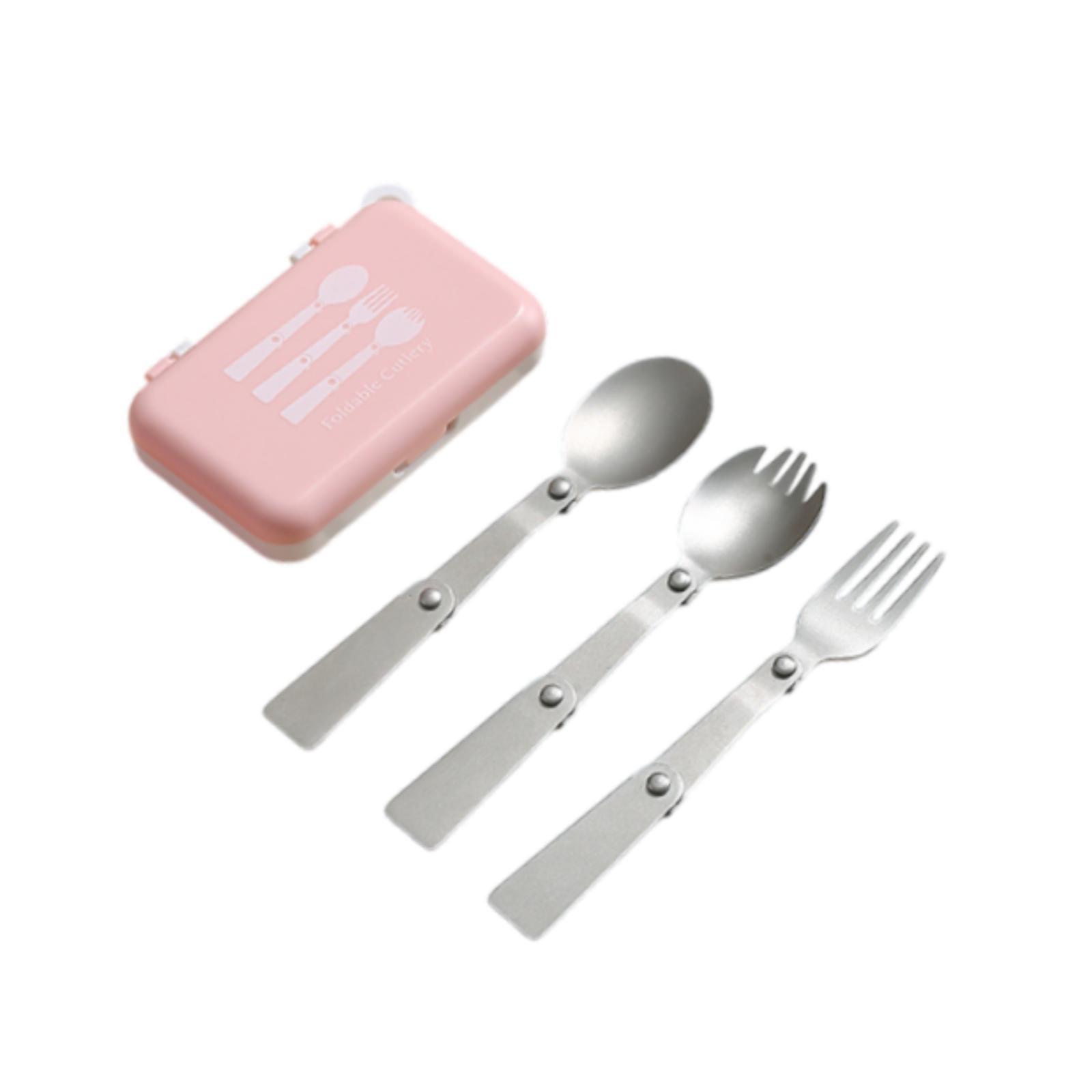 Camping Cutlery Set Folded For - Camp Spork Set review and price