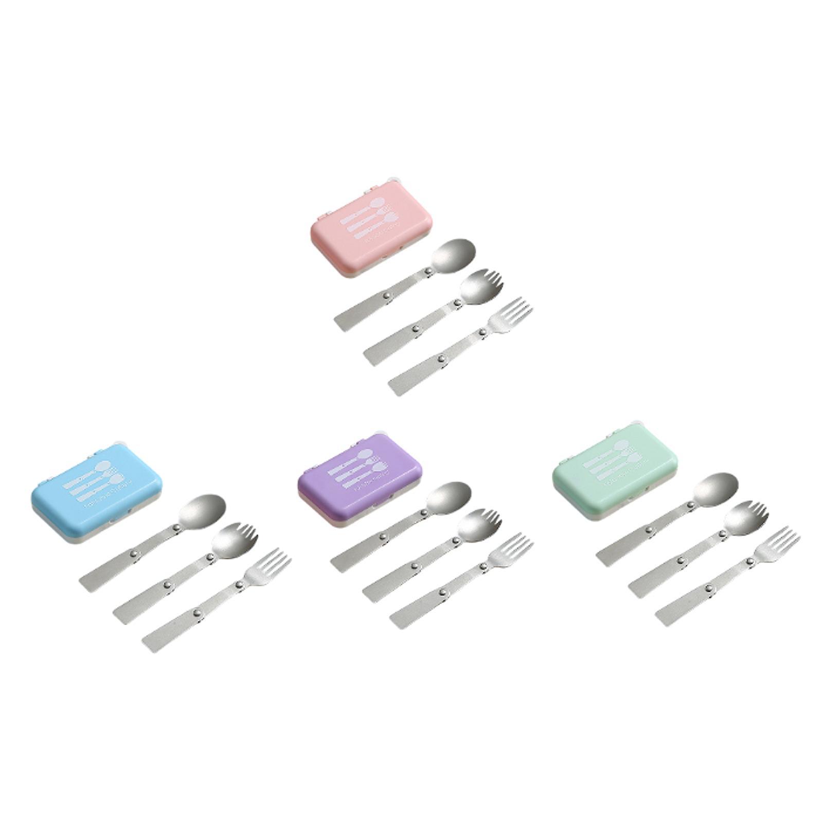 Camping Cutlery Set Folded For - Camp Spork Set review and price