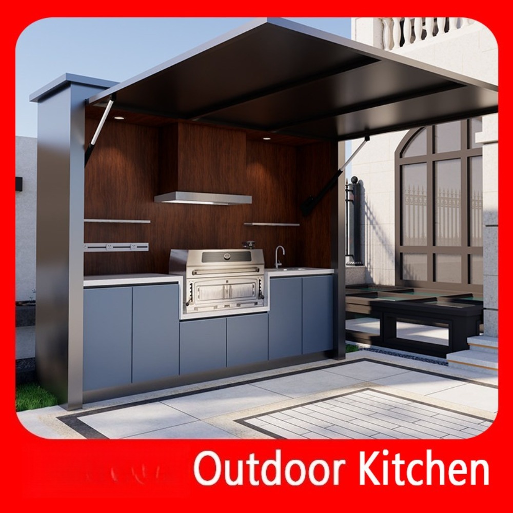 #Mobile Outdoor Kitchen Island - Camping Cooking Dining Set review and price