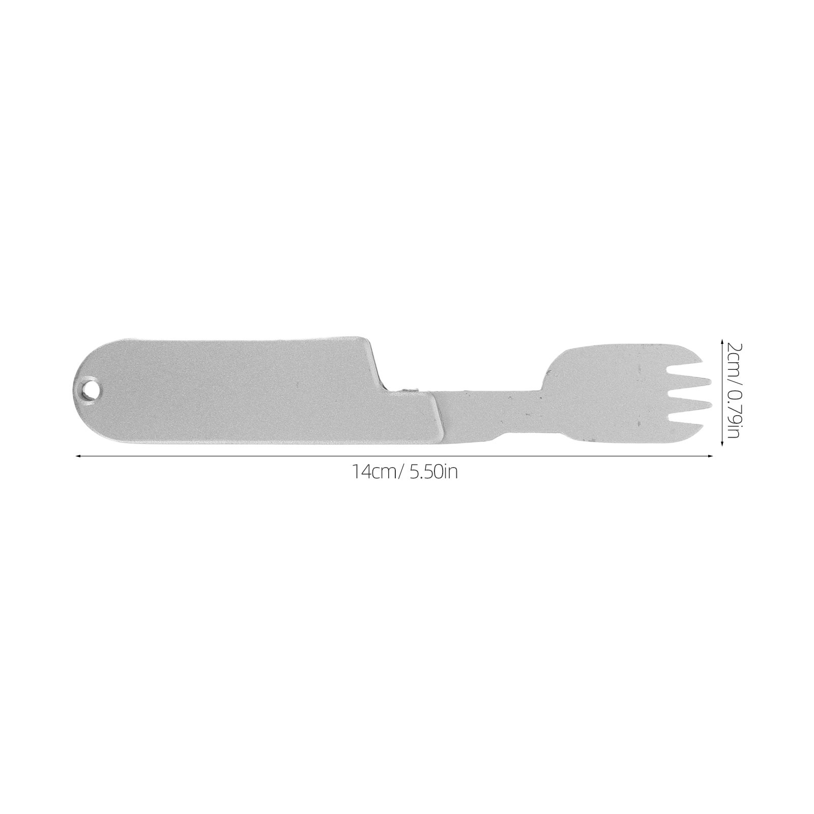 Ultralight 2 in 1 Camping Uten - Camp Spork Set review and price