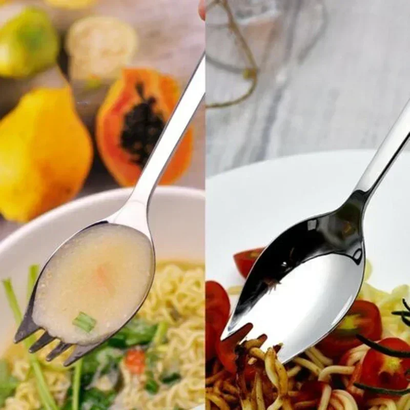 5pcs Spork Set Soup Spoon Tabl - Camp Spork Set review and price