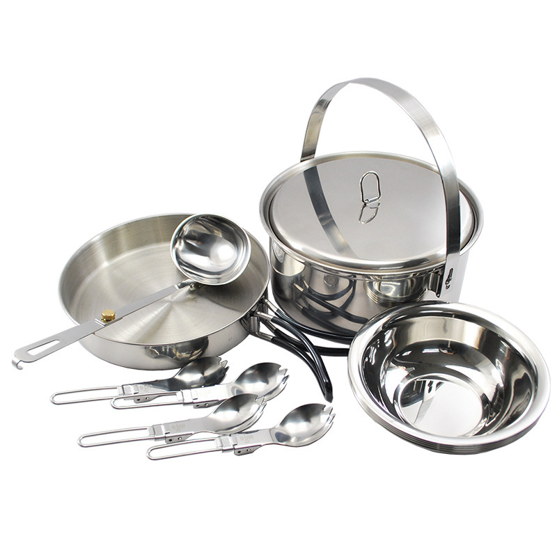 4P Stainless Steel Camping Coo - Camp Spork Set review and price