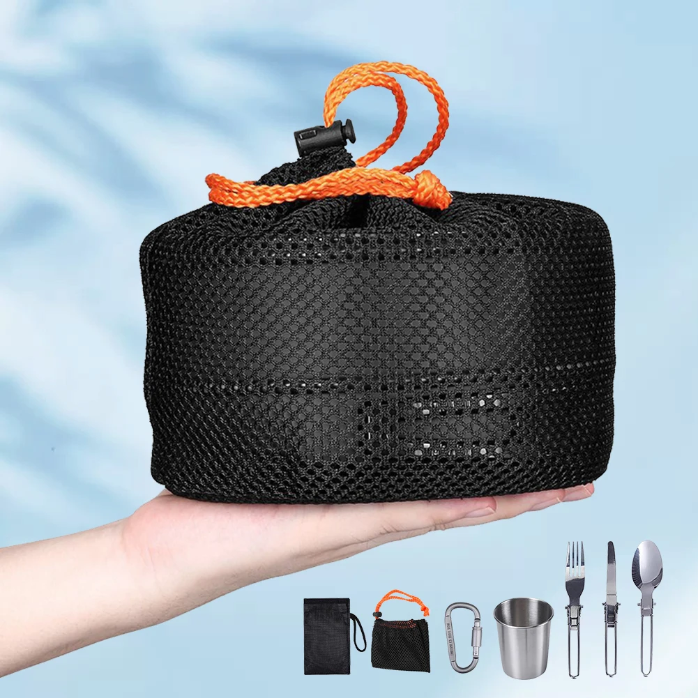 Camping Cookware Kit Kettle Po - Camping Cooking Sets review and price
