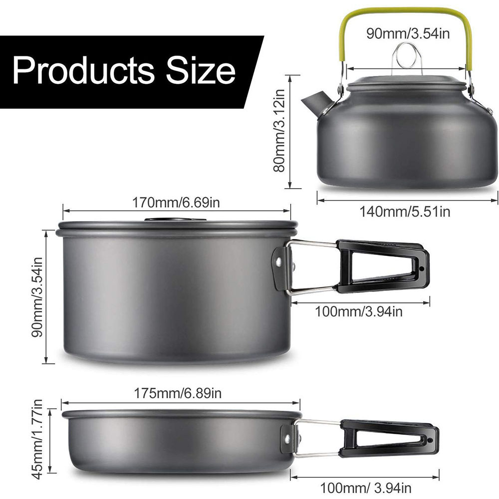 Outdoor Camping Cookware Set M - Camping Cooking Sets review and price