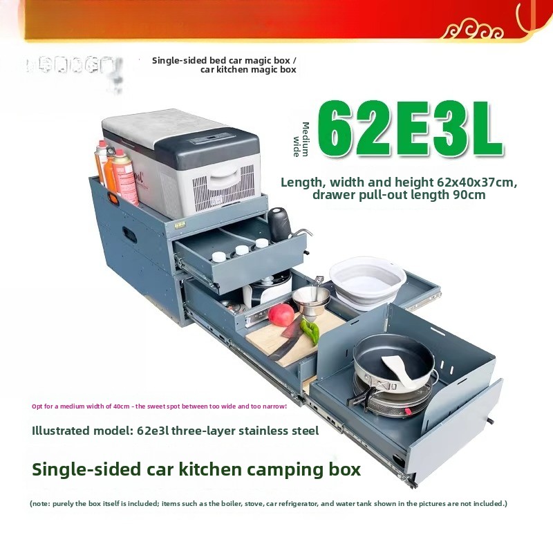 Portable Tailgate Kitchen & St - Camping Cooking Area review and price
