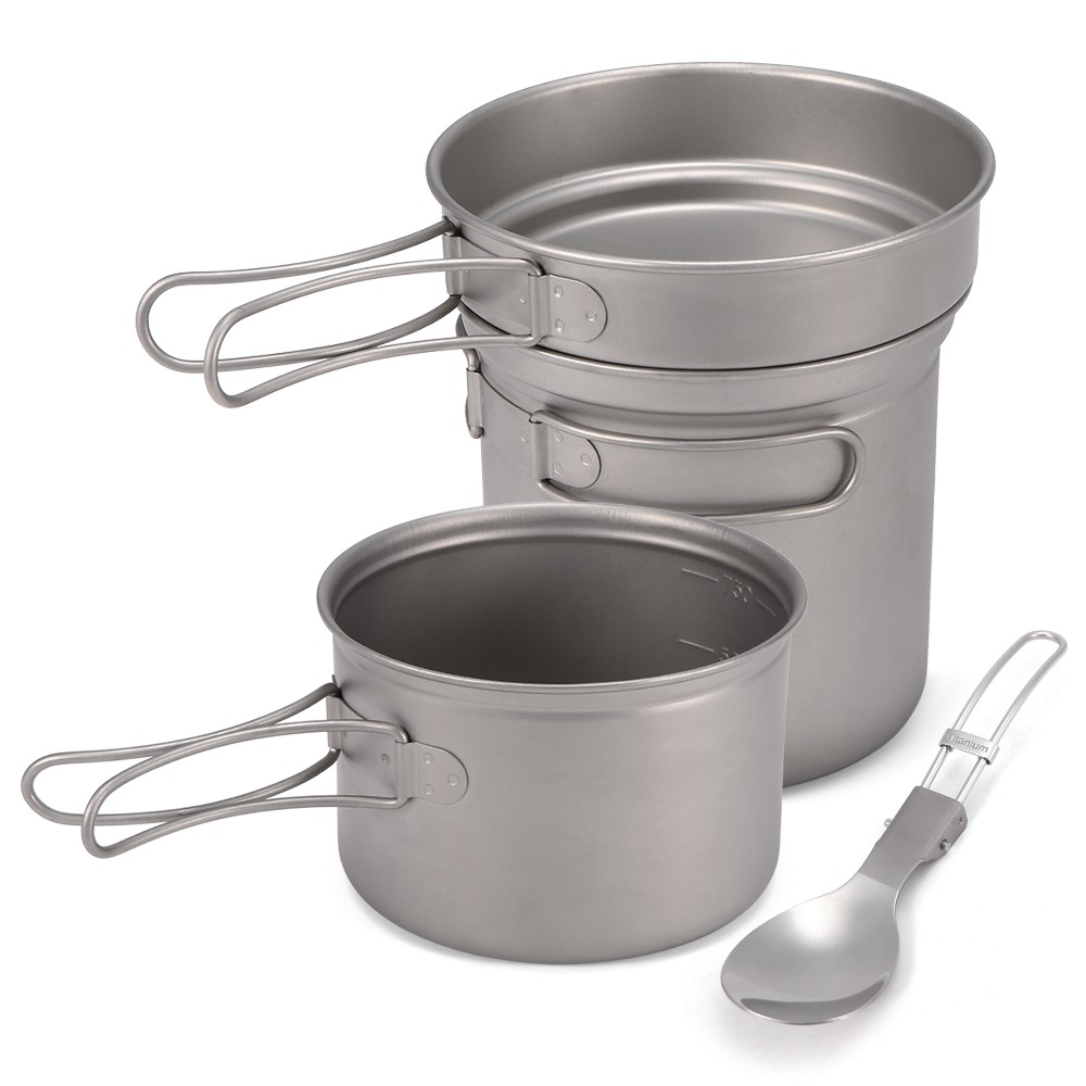 Ultralight 3pcs Titanium Campi - Camp Spork Set review and price