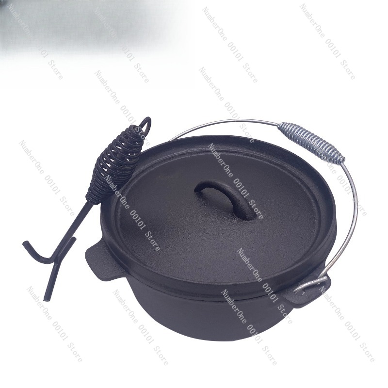 Heavy Duty Cast Iron Dutch Ove - Camp Dutch Oven Cast review and price